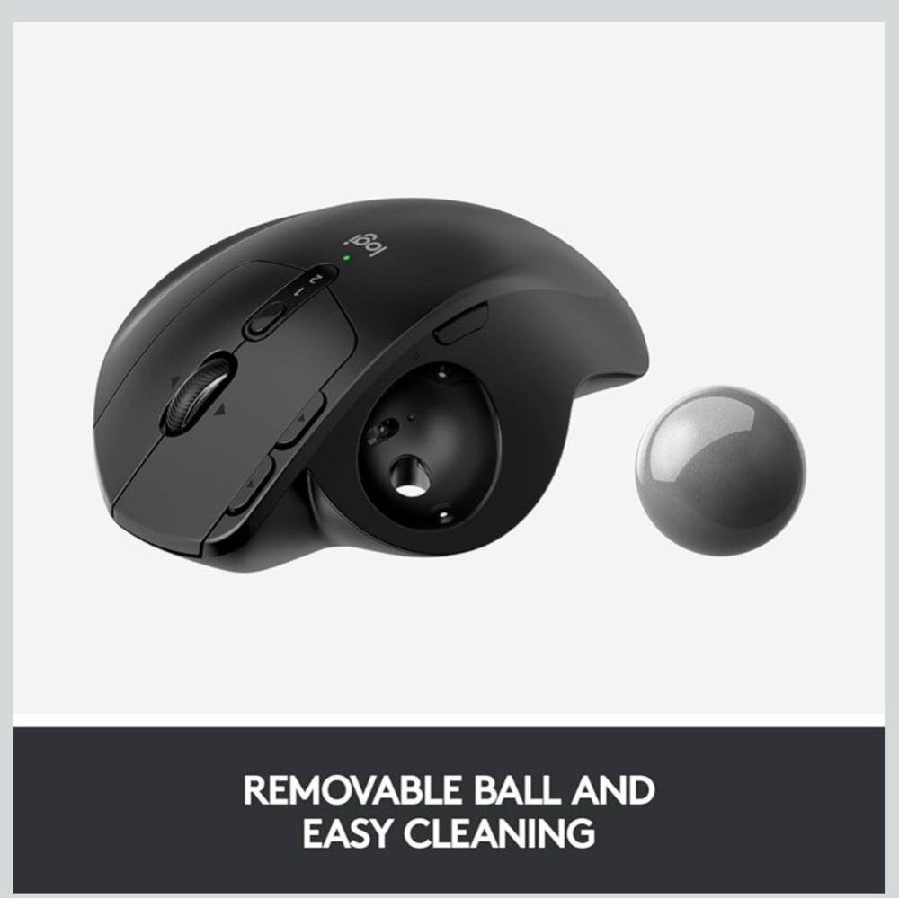 Logitech MX Ergo Wireless Trackball Mouse - BRAND NEW - Picture 2 of 5